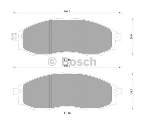 BOSCH 0 986 AB9 167