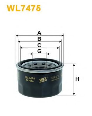 WIX FILTERS WL7475