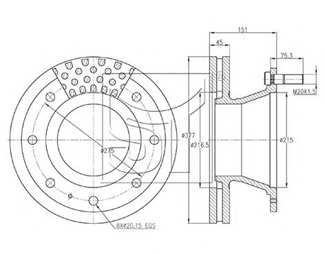 ST-TEMPLIN 03.110.0823.240