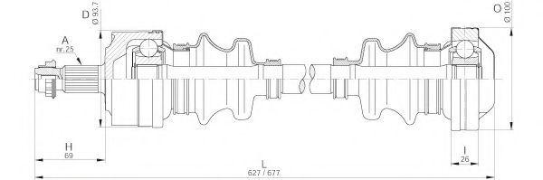 OPEN PARTS DRS6186.00