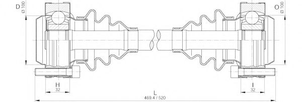 OPEN PARTS DRS6219.00