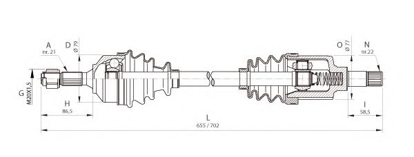 OPEN PARTS DRS6367.00