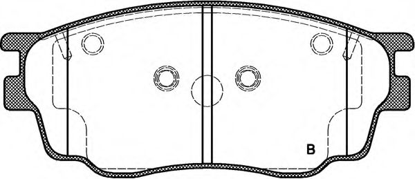 OPEN PARTS BPA0800.22