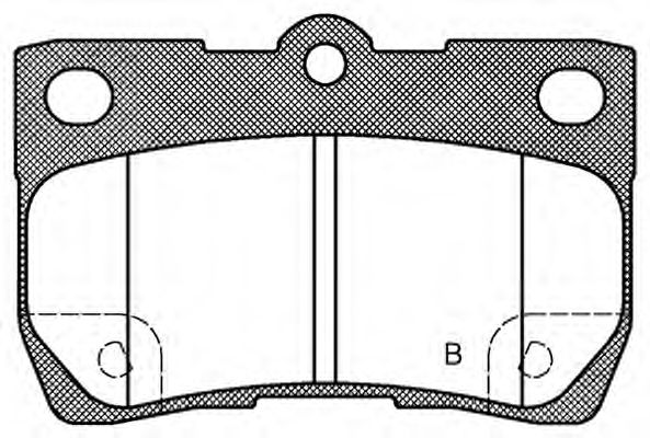 OPEN PARTS BPA1181.02