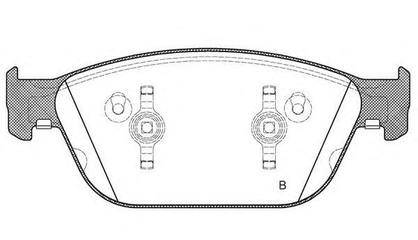 OPEN PARTS BPA1443.02