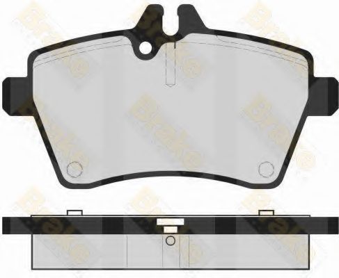 Brake ENGINEERING PA1674