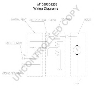 PRESTOLITE ELECTRIC M105R3032SE