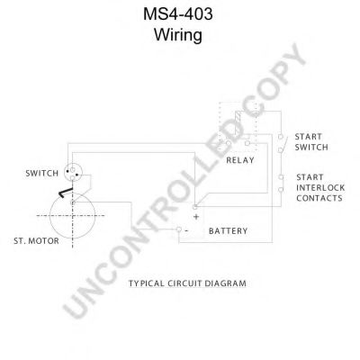 PRESTOLITE ELECTRIC MS4-403