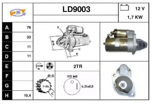SNRA LD9003