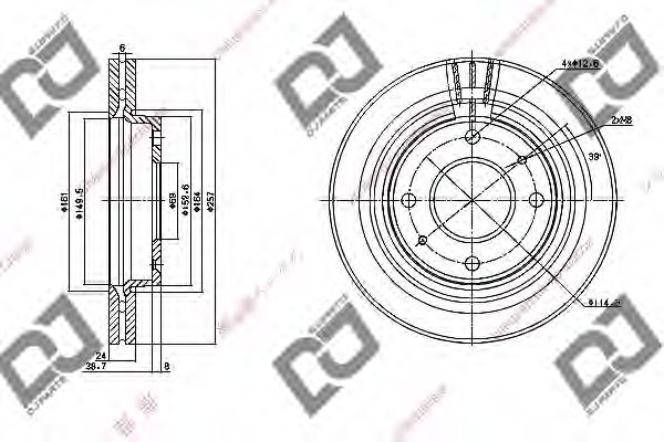 DJ PARTS BD1105