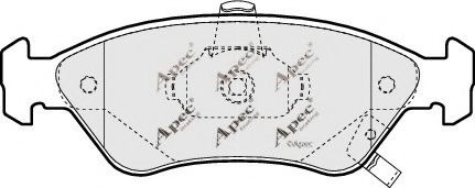 APEC braking PAD1083
