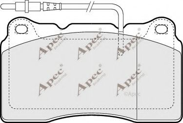APEC braking PAD1241