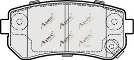 APEC braking PAD1487