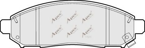 APEC braking PAD1490