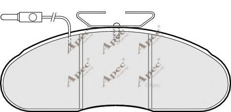 APEC braking PAD677