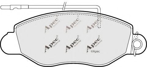 APEC braking PAD1300