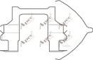 APEC braking KIT554