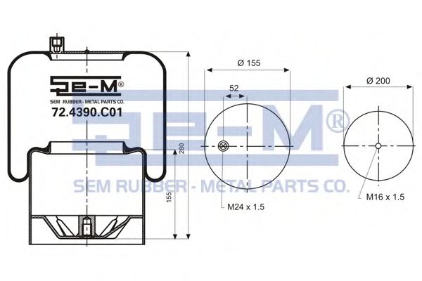 SEM LASTIK 72.4390.C01