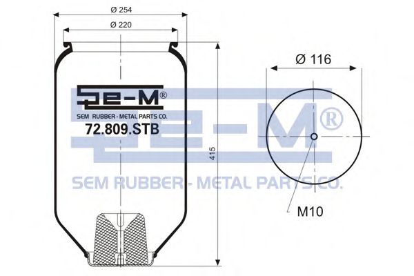 SEM LASTIK 72.809.STB