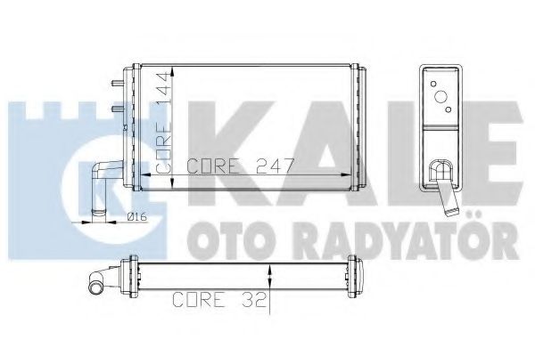 KALE OTO RADYATÖR 271100