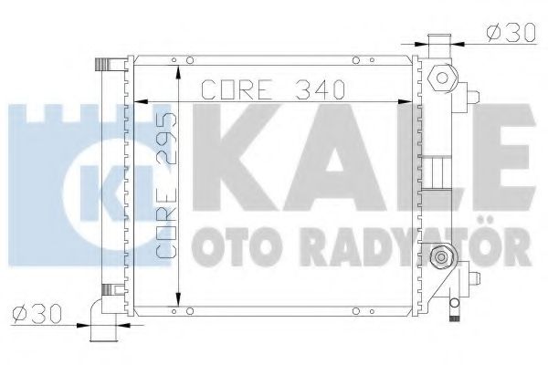 KALE OTO RADYATÖR 361200