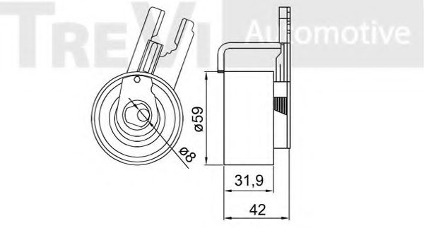 TREVI AUTOMOTIVE TD1739