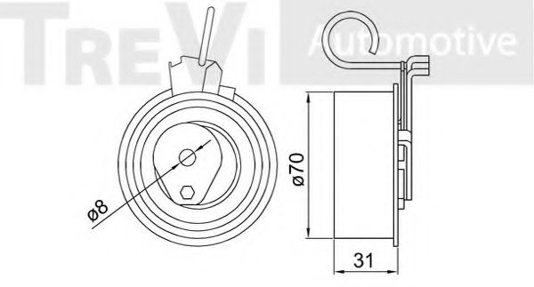 TREVI AUTOMOTIVE TD1742
