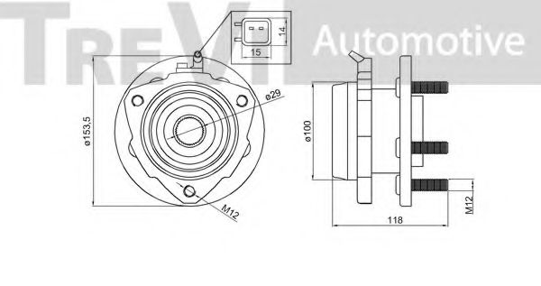 TREVI AUTOMOTIVE WB1195