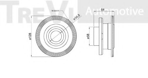TREVI AUTOMOTIVE WB1205