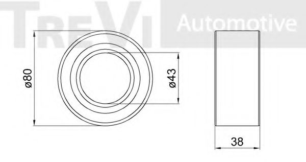 TREVI AUTOMOTIVE WB1555