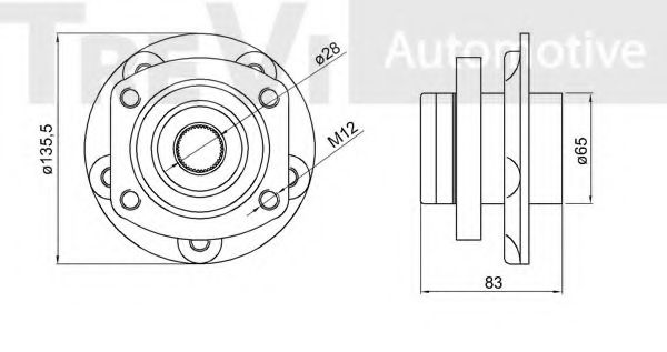TREVI AUTOMOTIVE WB1622