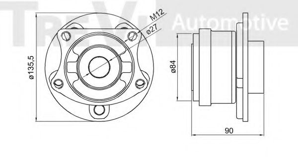 TREVI AUTOMOTIVE WB1665