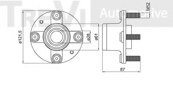 TREVI AUTOMOTIVE WB1762