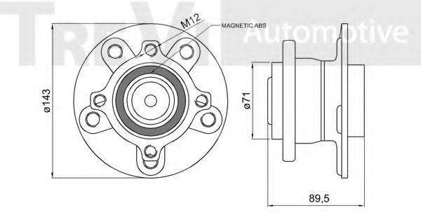 TREVI AUTOMOTIVE WB1986
