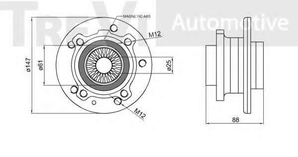 TREVI AUTOMOTIVE WB2243