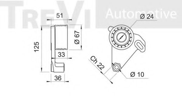 TREVI AUTOMOTIVE TD1130