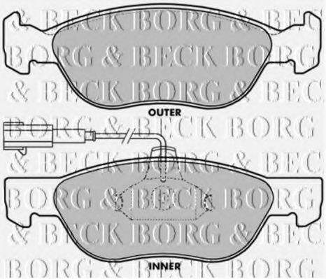 BORG & BECK BBP1387