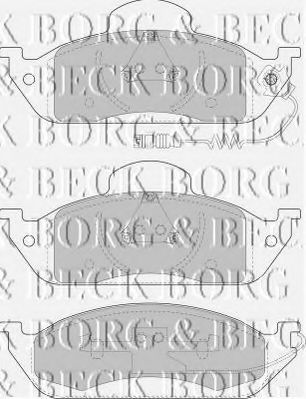 BORG & BECK BBP1640