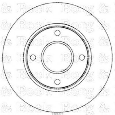 BORG & BECK BBD5214