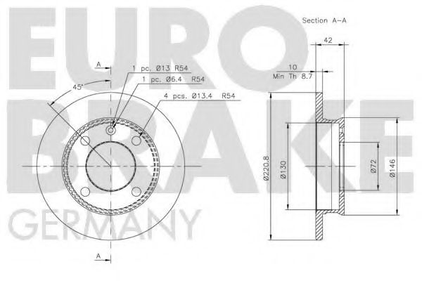 EUROBRAKE 5815202510