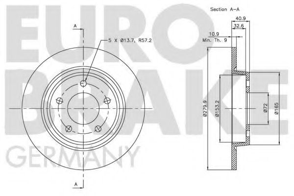 EUROBRAKE 5815203252