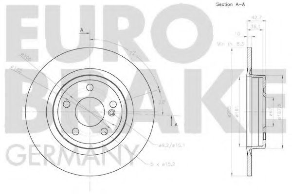 EUROBRAKE 58152033126
