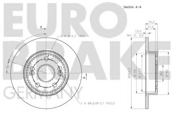 EUROBRAKE 5815203951
