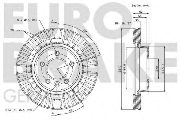 EUROBRAKE 5815204026