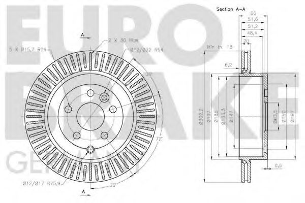 EUROBRAKE 5815204033