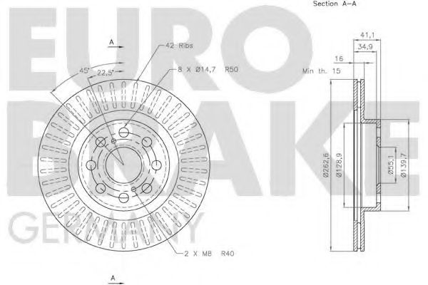 EUROBRAKE 58152045110