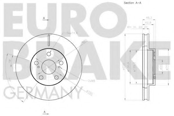 EUROBRAKE 58152045142