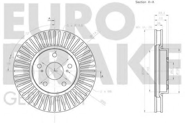 EUROBRAKE 58152045167