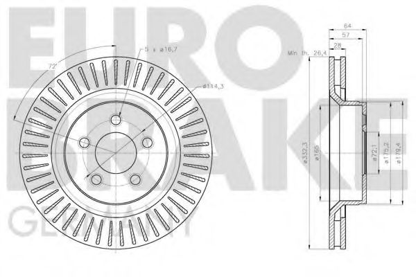 EUROBRAKE 5815209331