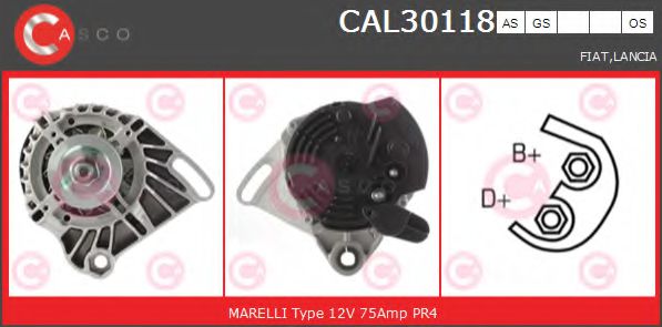 CASCO CAL30118AS